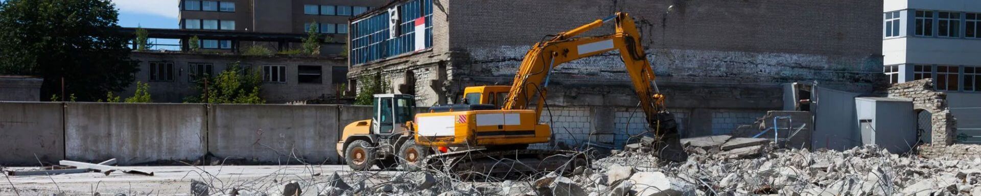 Excavator Demolition